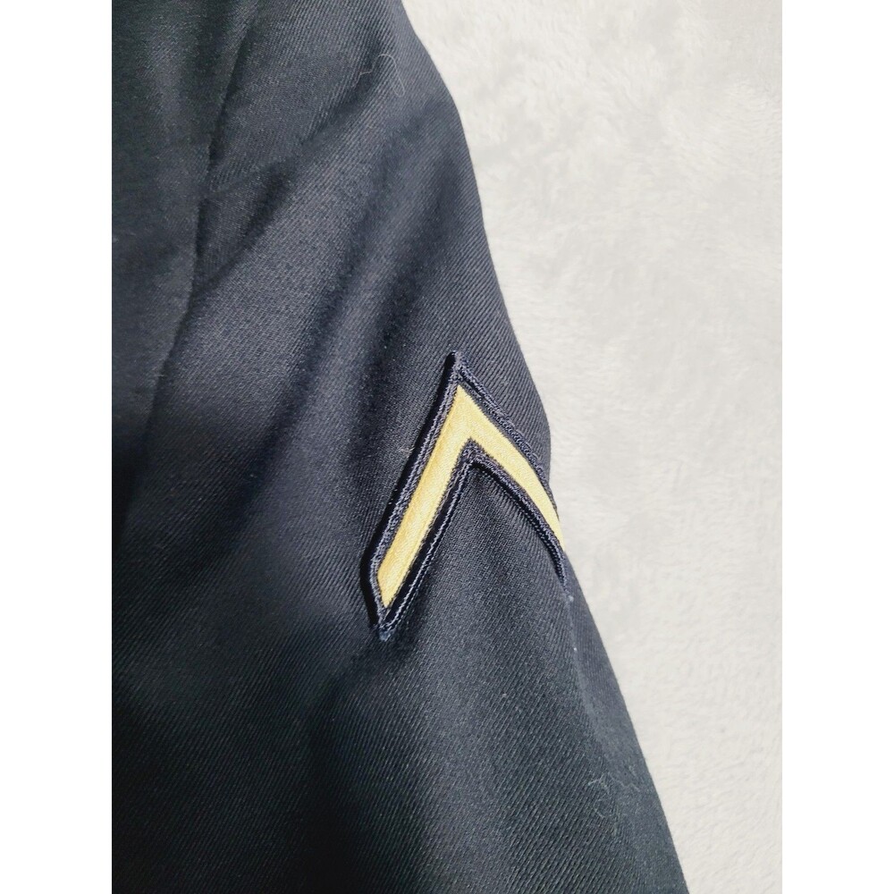 Bremen Bowdon Suit Jacket Womens 10 Tall Blue Army Dress Uniform Coat ASU - Picture 3 of 16